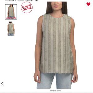 LAFAYETTE 148 NEW YORK Linen And Silk Blend Adela Blouse